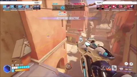 Kiriko's hitbox is so small that she confuses Juno's torpedoes