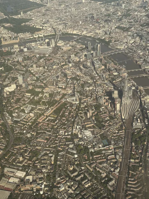 London from above