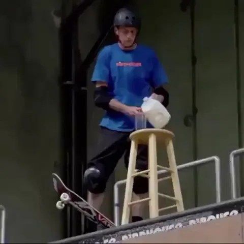 Tony Hawk not spilling the milk at 52