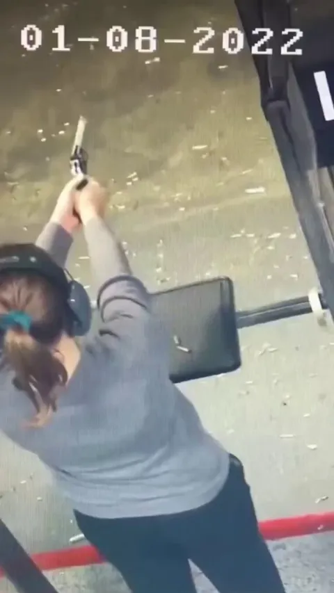 This video explaining why there are often holes in the ceiling of the shooting range