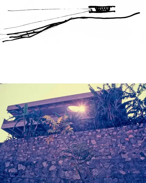 Nadir Zacharias House - São Paulo Brazil by Ruy Ohtake (1970)