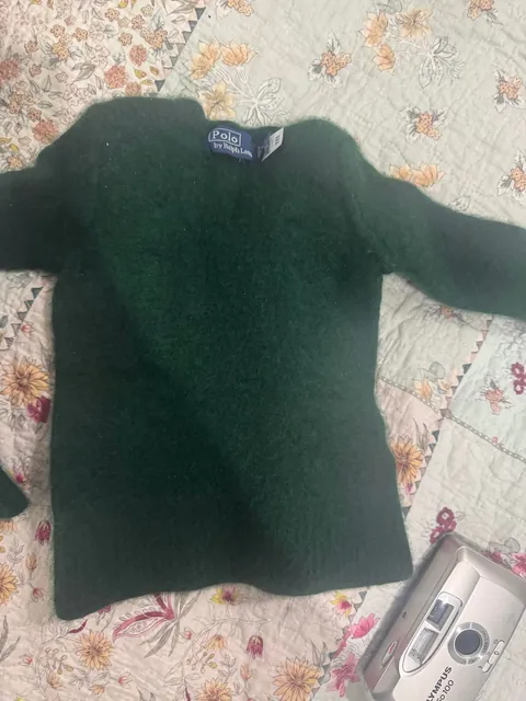 indian grandmother throws $800 PRL cashmere sweater in dryer