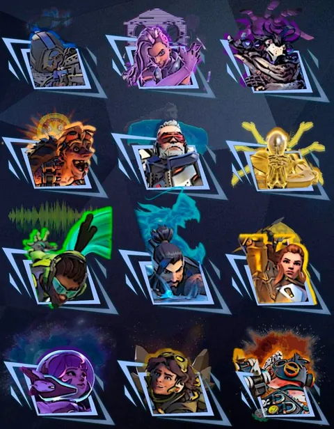 I reimagined Lord Icons for every Overwatch character