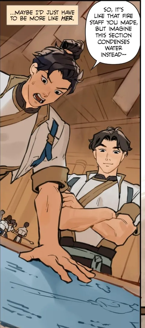 I'm confused, is this not science? He literally design his staff to control water