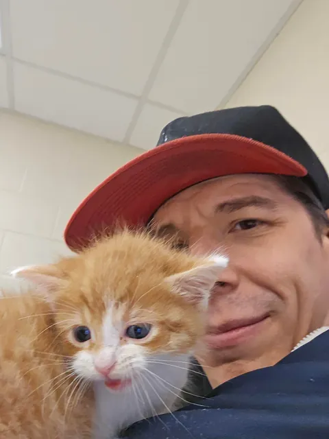 This is my new child. His name is Apollo and he is good.