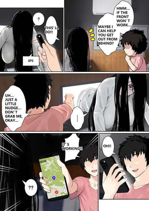 Regarding Sadako Getting Stuck On A Computer Screen [pz-x]