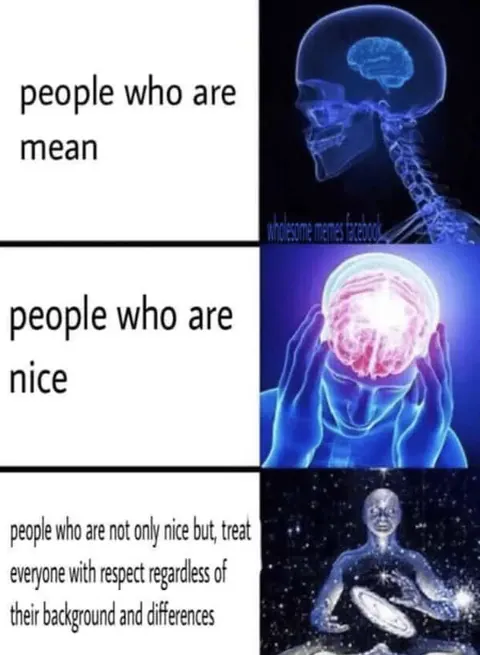 Who is the nicest person you know?