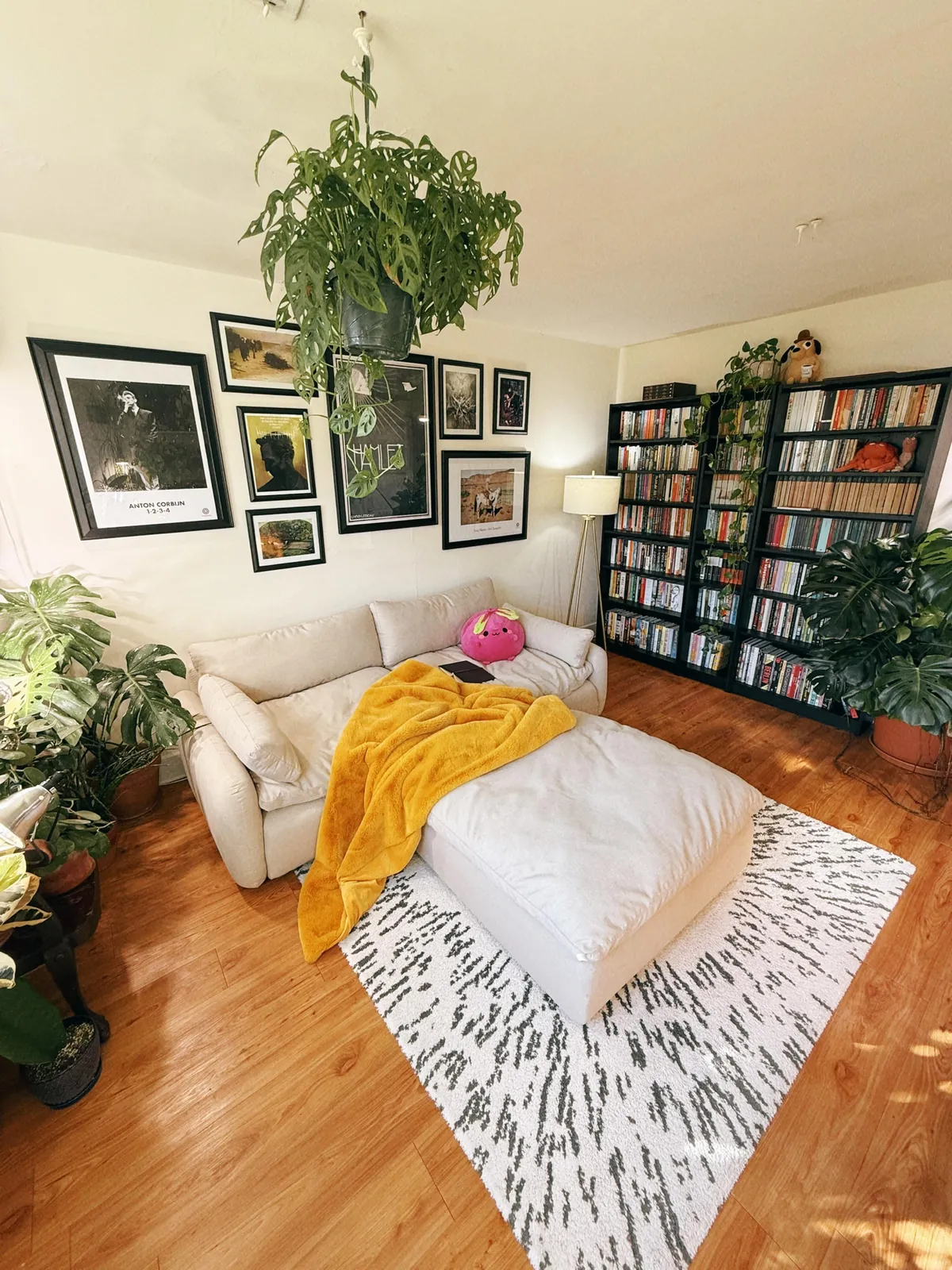 My cozy plant-filled apartment in Alabama (I’ve been told!)