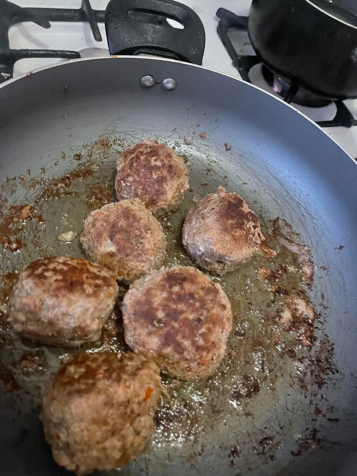 [homemade] pasta and meatballs with hard boiled eggs inside