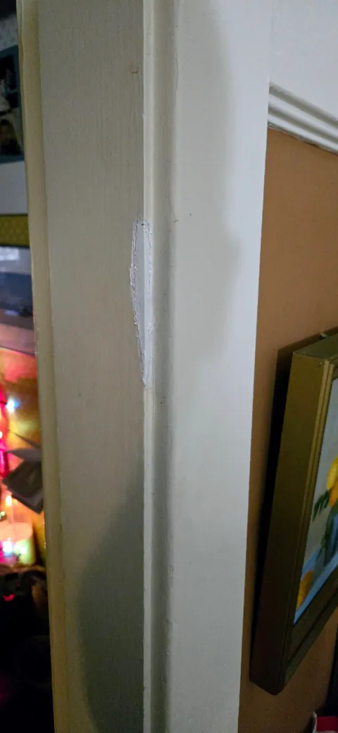 Wife said I should just use wood filler, I had a better idea