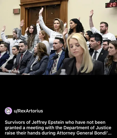 DOJ censors identities of president &amp; convicted child sex offender despite it being illegal under law signed by president