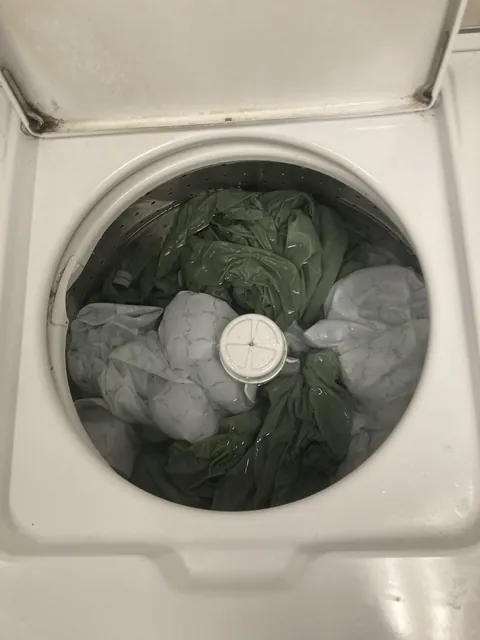 Came back to my sheets and didn’t see them in the dryer and thought someone stole them. Found them in the wash instead.