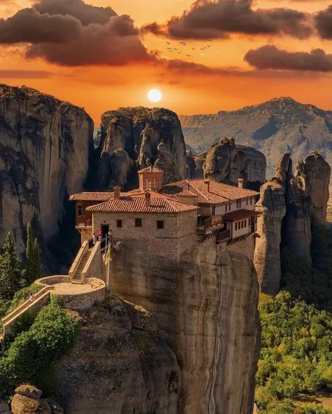 Holy Monastery of Rousanou - Saint Barbara - Thessaly,  Greece