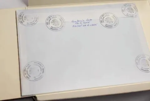 This mysterious sealed envelope contains the last words of the founding father of Czechoslovakia, Tomáš Garrigue Masaryk. hé wished that it would be opened on 19.9.2025 which is tomorrow