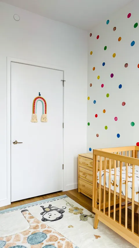 Baby girl’s nursery