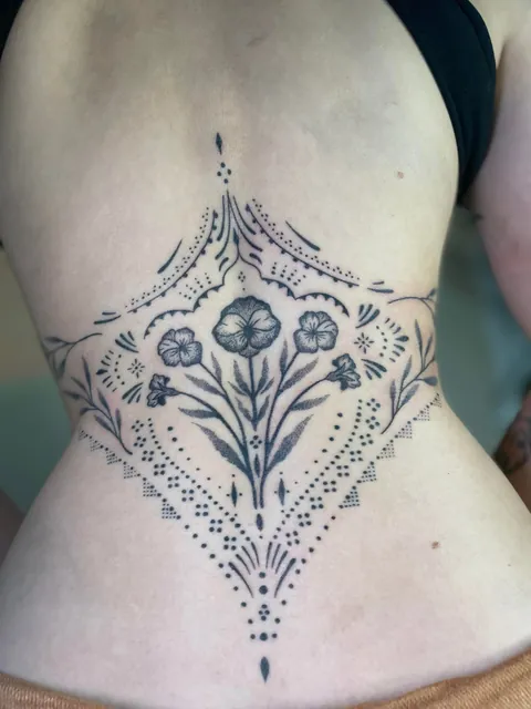 hand poked ornamentals by Rosemary at Twinkle and Thyme in Silver Spring, MD