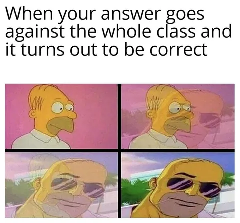 The sweetest of vindication