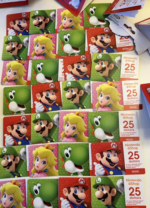 I redeemed 28 eshop cards to buy a switch 2 (Canada)