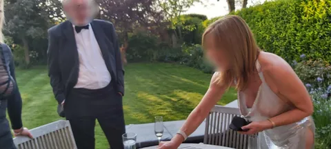 Drinks and nibbles before dinner