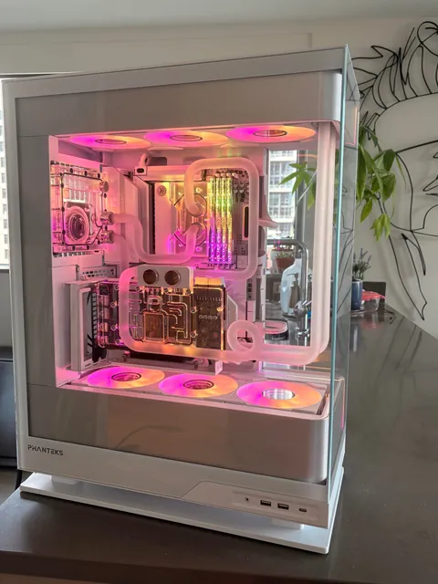 My first liquid-cooled build!