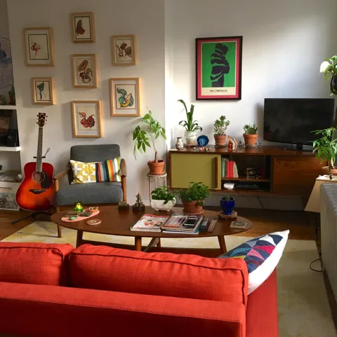 My sunny living room 🧡