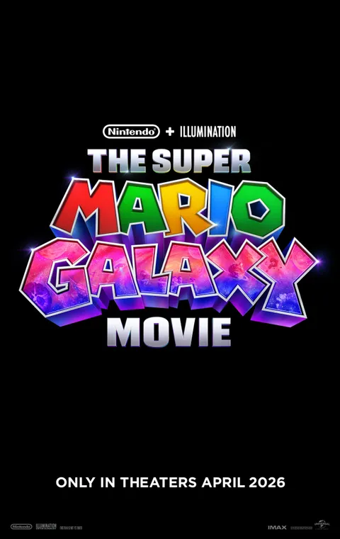 Official Teaser Poster for 'The Super Mario Galaxy Movie'