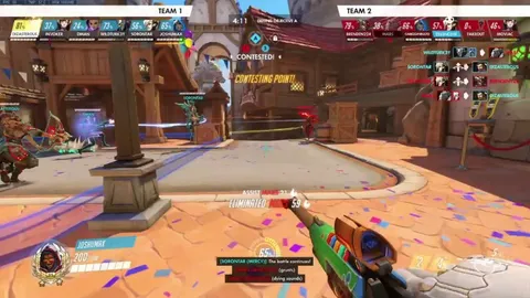 So my Overwatch game bugged out and now Ana just screams randomly every 2 minutes...