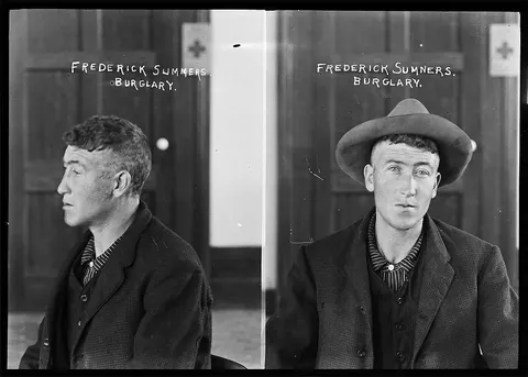 Mugshots Taken Between 1901 &amp; 1908 in Nothern California by Photographer Clara Sheldon Smith