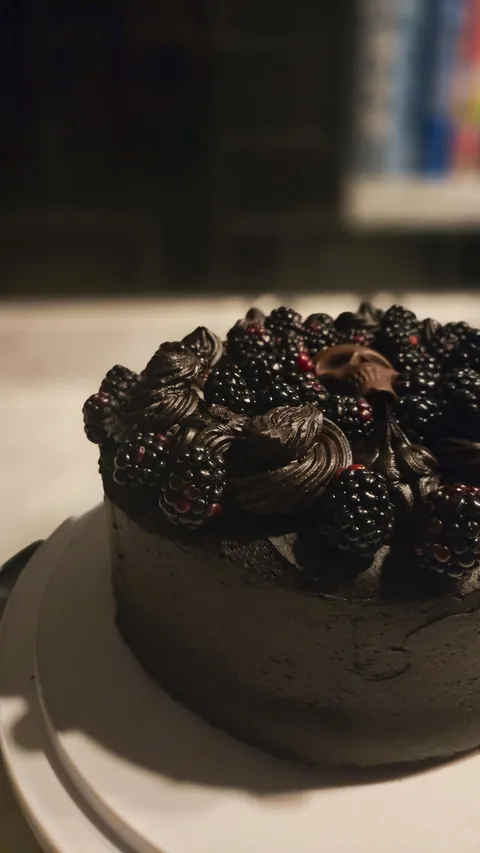 [Homemade] black velvet cake