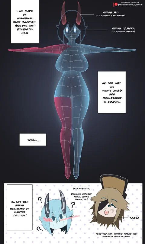 Exposed Metal is Cuter! [OC]