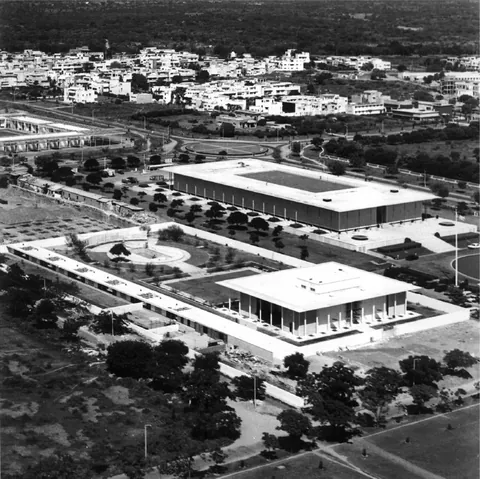 United States Embassy in New Delhi, India (1956-1959) by Edward Durell Stone