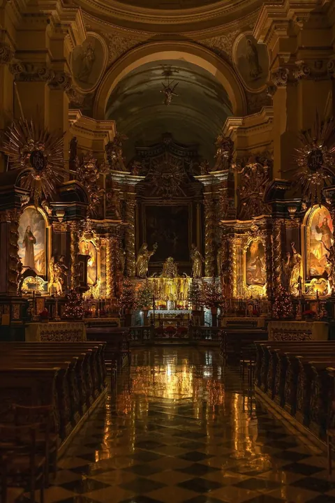 Winter in Kraków 2024, Poland.