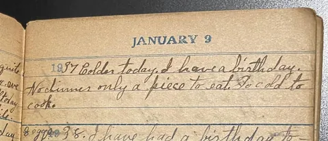 Excerpts from my great-great-grandmother's diary 1937-1941