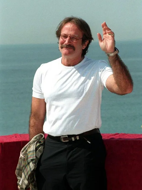 Robin Williams, Cannes, 1997