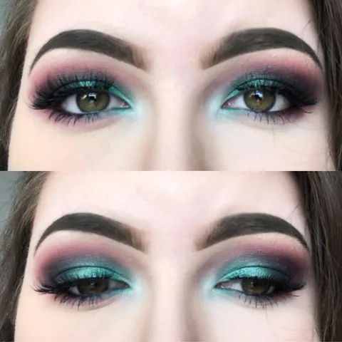 Tried out a more colourful look than my usual go-to neutral tones, CCW!