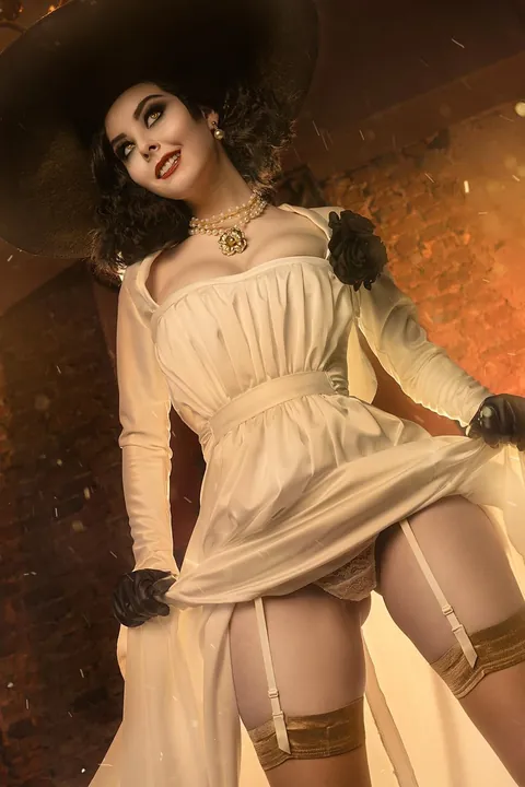 Lady Dimitrescu cosplay by me HellyValentine