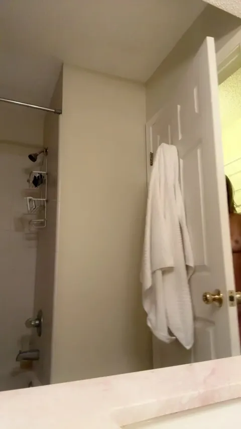 Wyd if I walk in the bathroom like this when your getting ready to go out with the boys...