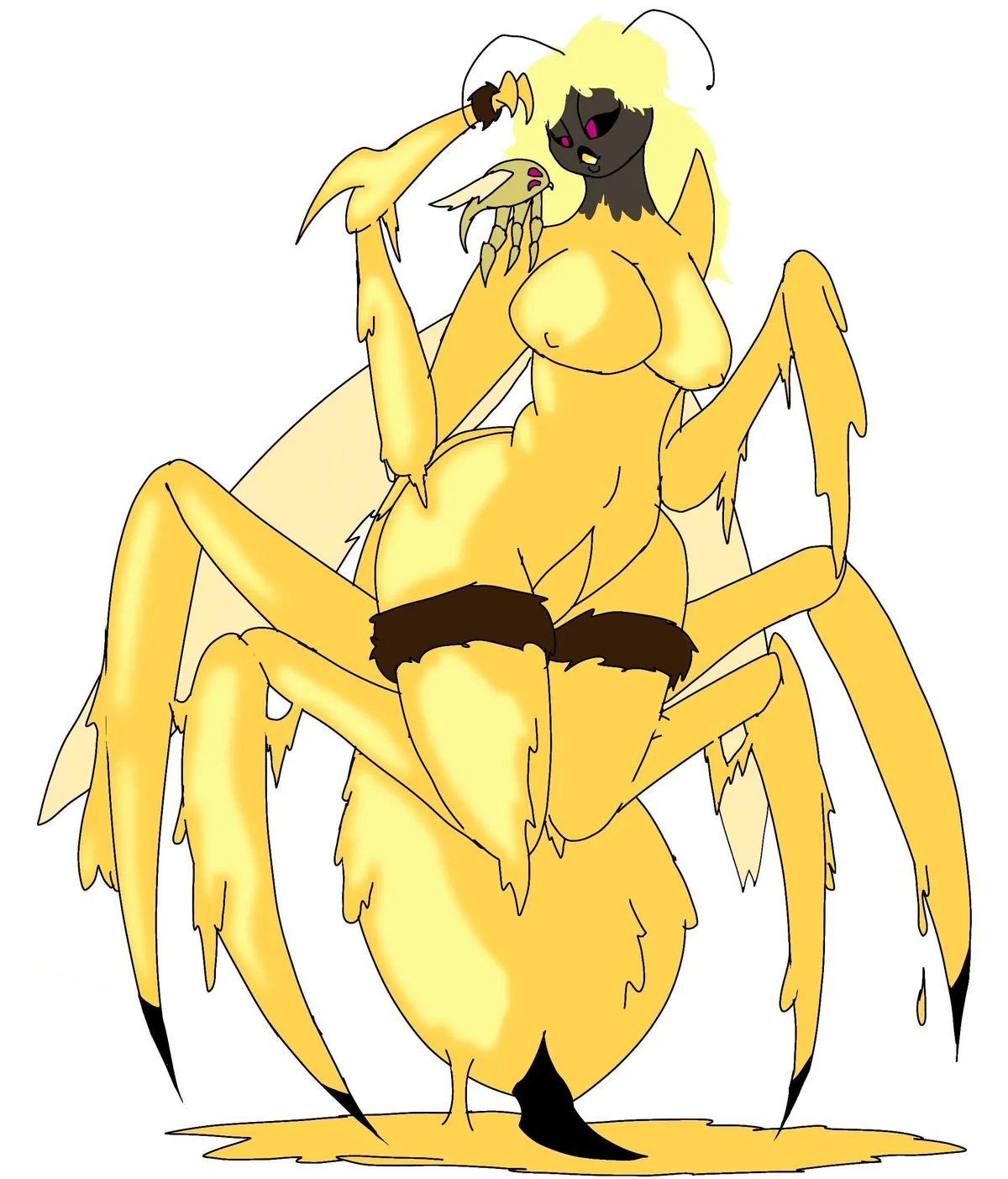 Honey slime demon oc