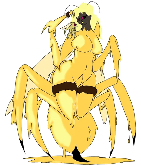 Honey slime demon oc
