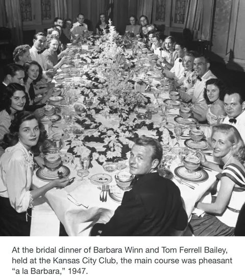 In 1947 Life Magazine Did a 9 part series about the Elaborate wedding Preparations of a well -to -do Kansas City young woman her soon to be husband.These are some of the photos.