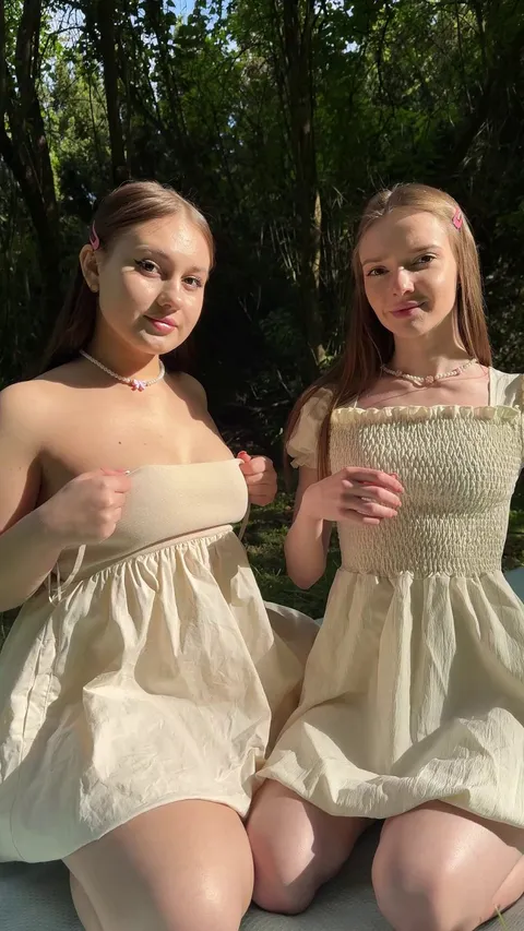 Two cute college girl can get naked for you whenever you want