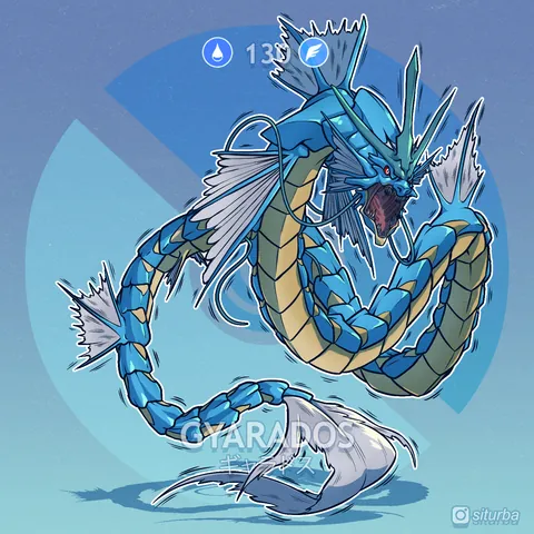 I'm redesigning a Pokemon every day in a Sci-Fantasy style. Here are Magikarp, Lapras, Ditto and Eevee Lines -first gen only-. Bonus: Blue and Giovanni