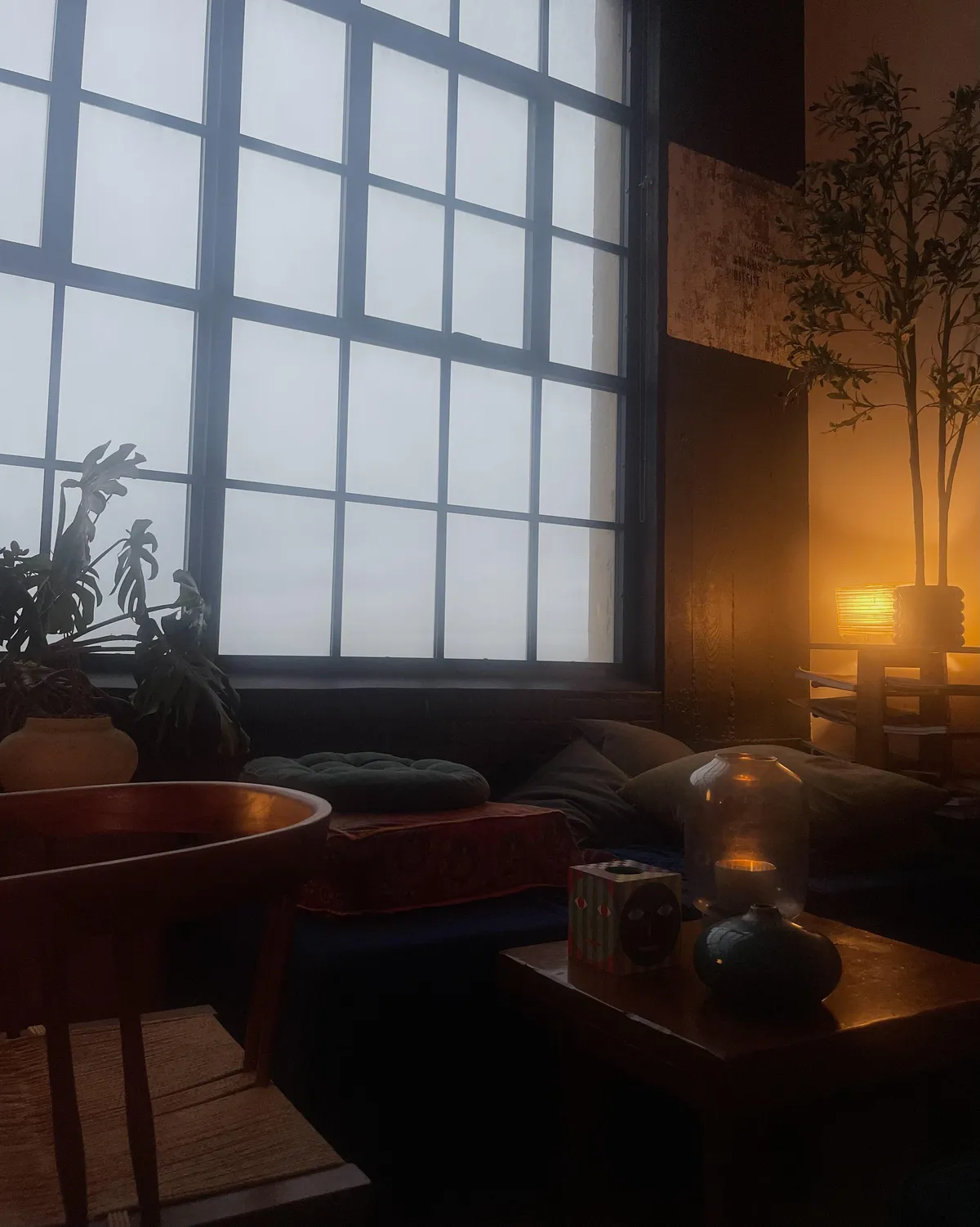 Spending a rainy weekend at home 