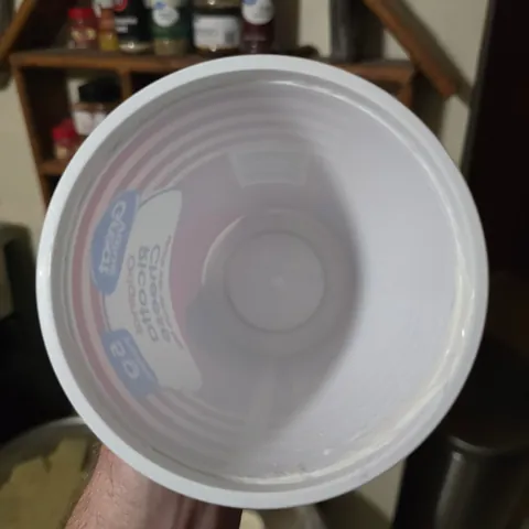 The ricotta came out so clean