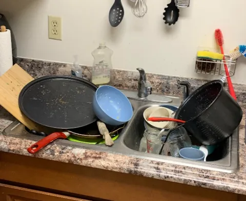 When you wake up in the morning and go in the kitchen