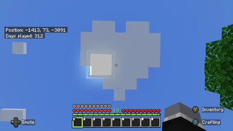 A heart shaped cloud I found 