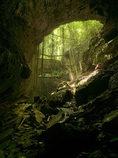ITAP of an abandoned cave