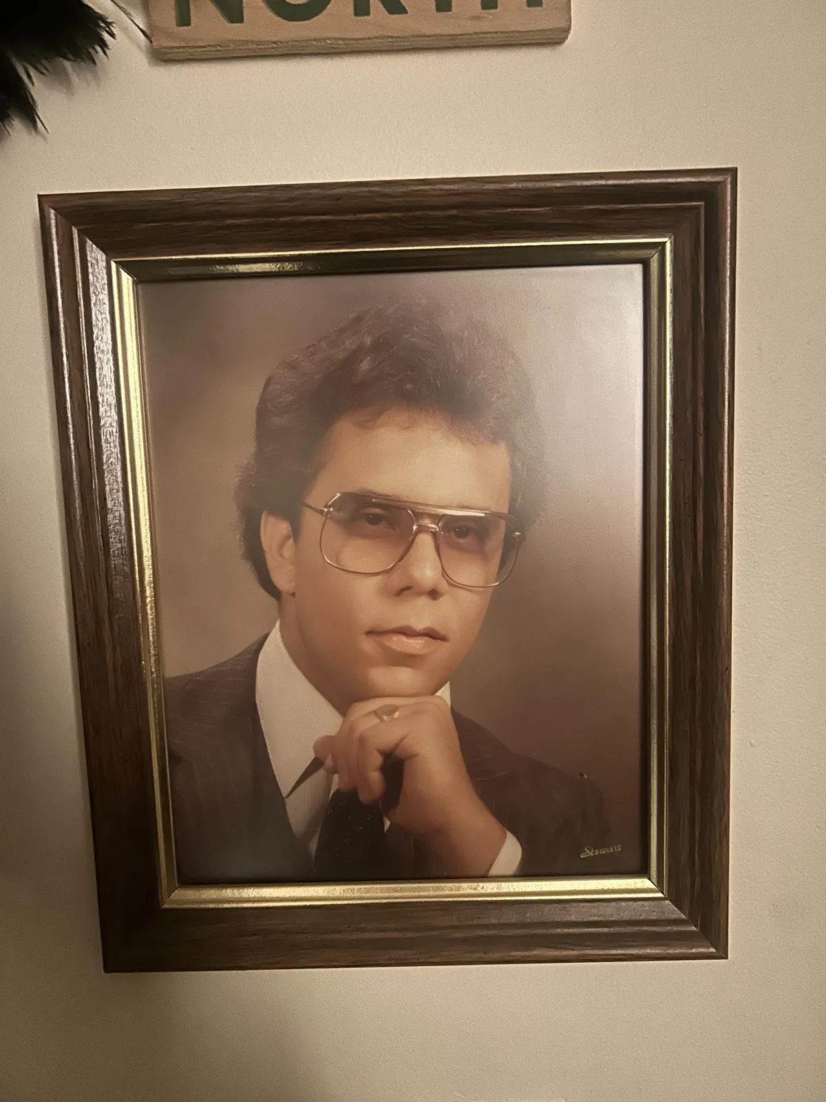 Dad’s graduation pic, 1982
