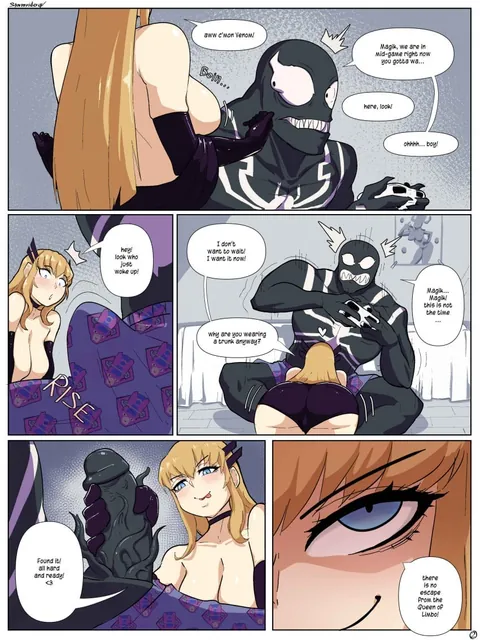 Magik wants to play with Venom (stormrider) [marvel]