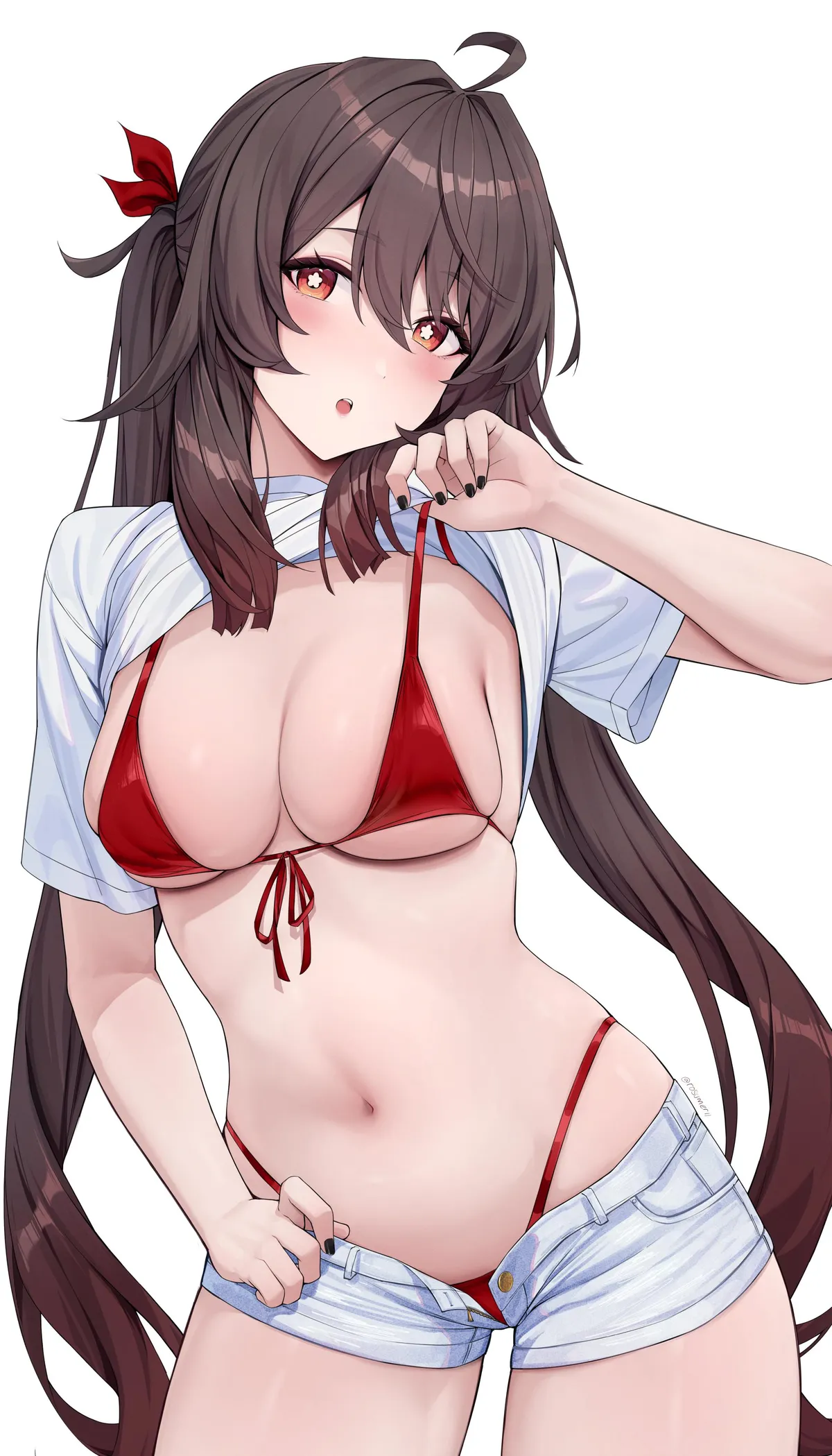 A slightly older Hu Tao